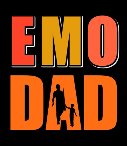 Emo Dad Graphic Design Template for Creative Projects