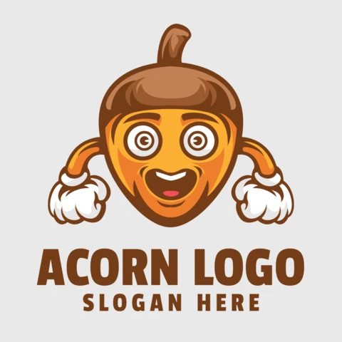 Designvorlage für das Acorn-Logo