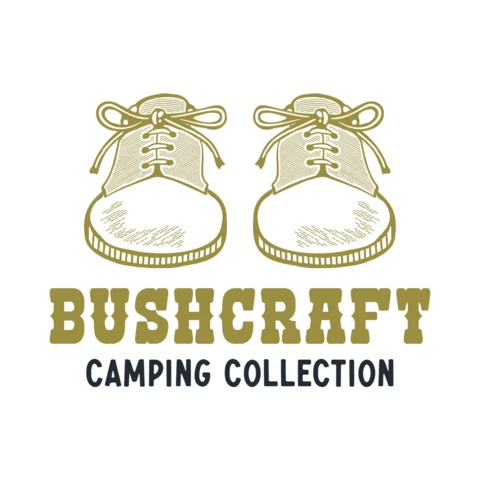 Bushcraft Camping Shoes Collection Logo Template Design