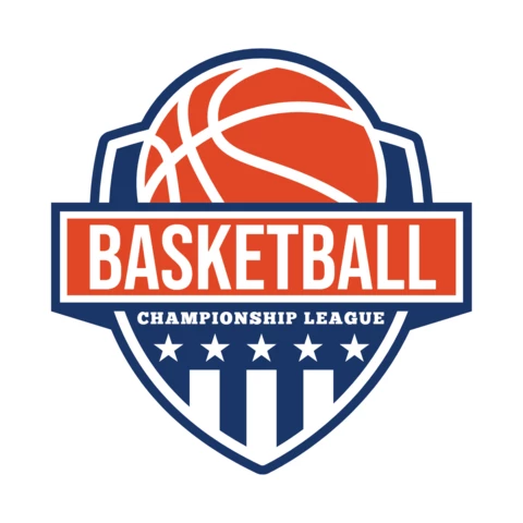 Basketball Sports Club Badge Logo Design Template