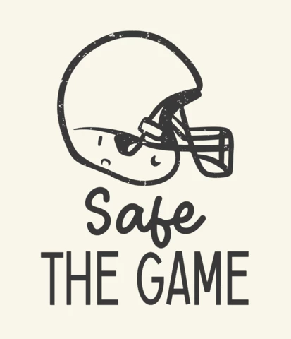 American Football Helmet Vintage T-shirt Design Template