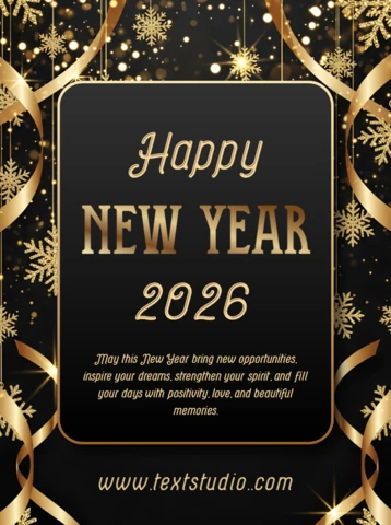 Design elegante de template para celebração de ano novo para cartões de saudação