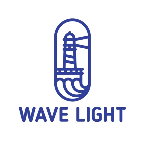 Wave Light Logo Design Template