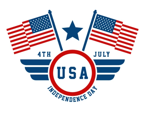 USA Independence Day 4th July Design Template