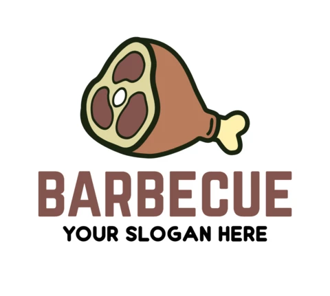 Barbecue Logo Design Template