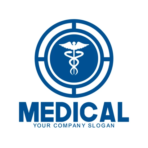 Medical Health Care Logo Design Template