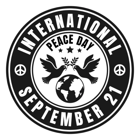 Plantilla de diseño de logotipo para el Día Internacional del 21 de septiembre