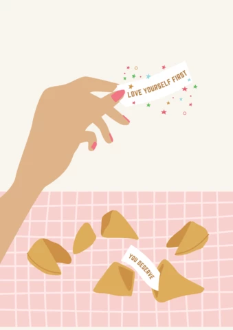 Retro cookies Plakat Vorlage
