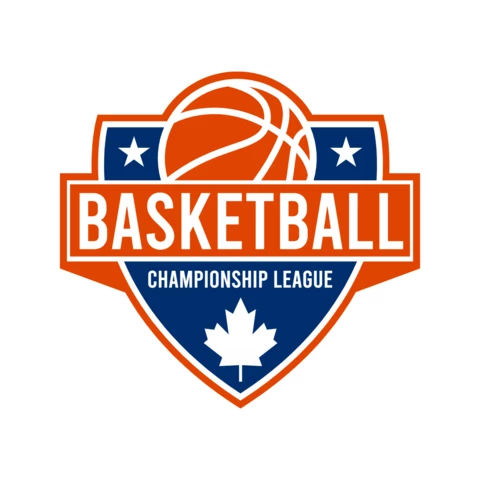 Basketball Tournament Championship Sports Logo Design Template