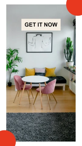 Modelo de design minimalista e brilhante de postagem de história promocional do Instagram