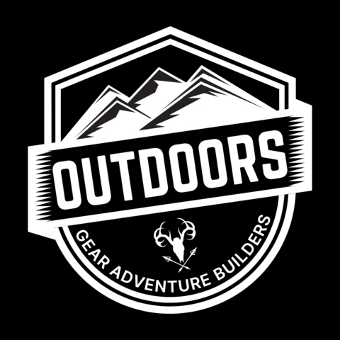Gear Advernture Builders Logo Design Template