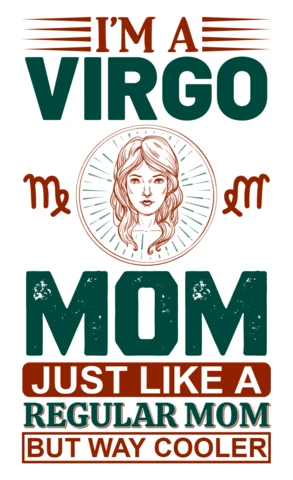 Modèle de design typographique vintage pour les mamans vierges - graphique modifiable