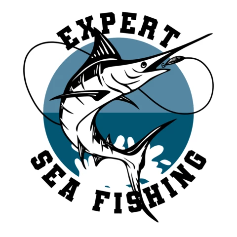 Expert Sea Fishing Logo Design Template