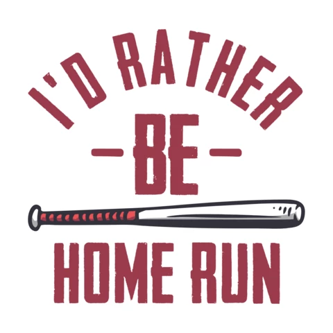 Baseball Quote Poster Design Template