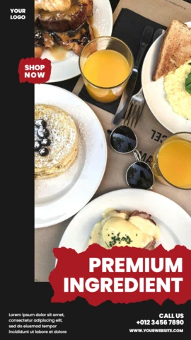 Markante strukturierte Designvorlage für Instagram-Story-Posts