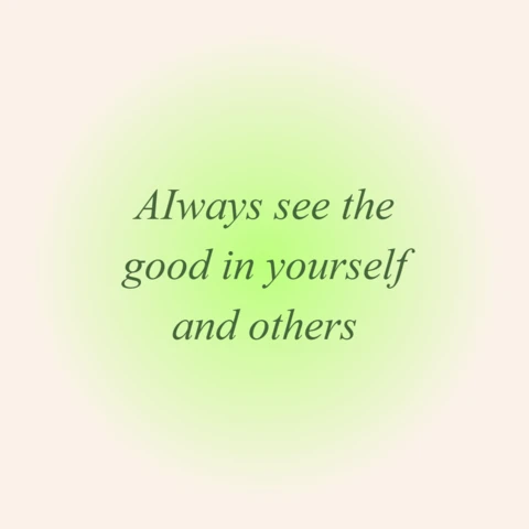 Positive Affirmation Instagram Post Design Template