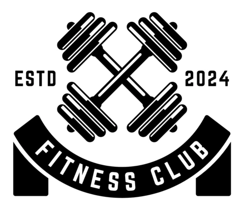Plantilla de diseño de logotipo de club de fitness
