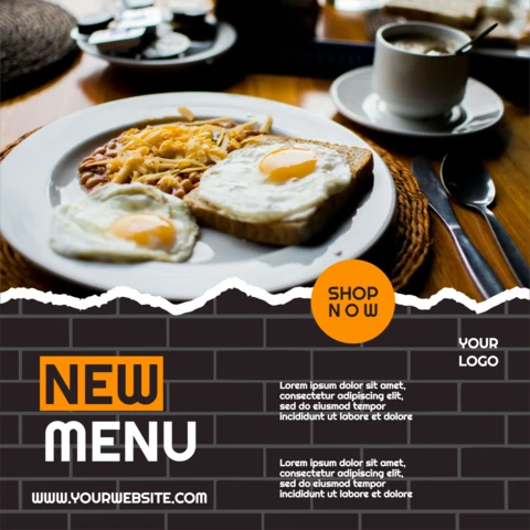 Street Style Hipster Instagram Post Design Template