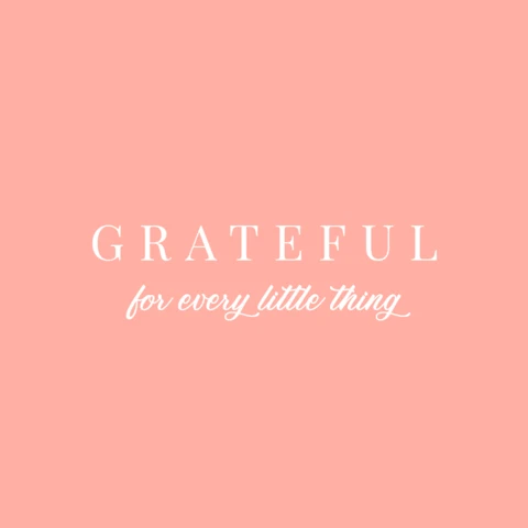 Grateful for Every Little Thing Instagram Post Design Template
