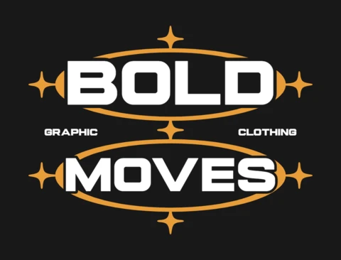 Logo ovale a esplosione grafica audace con tipografia streetwear pulita, template di design per t-shirt