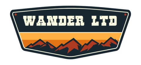 Wander Badge Template Design