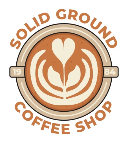 Logotipo de una cafetería