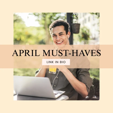 April Must-Haves Instagram Post Design Template