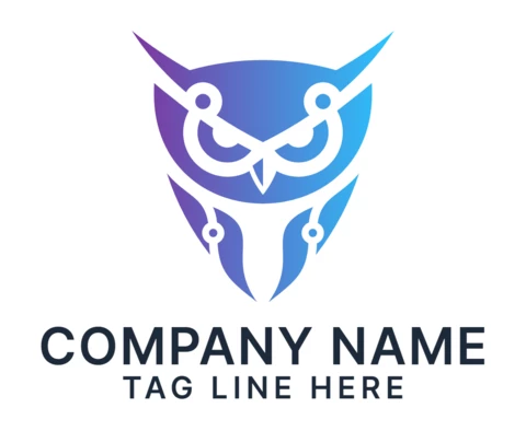 Owl Company Logo Design Template