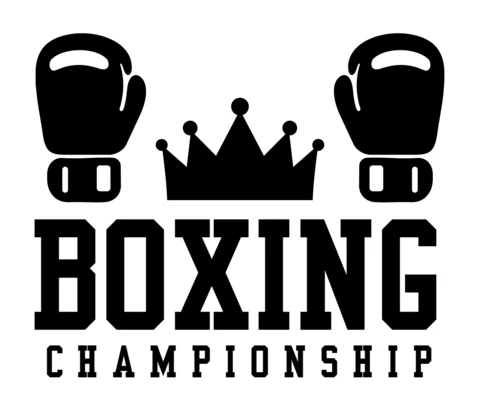 Boxing Championship Logo Design Template
