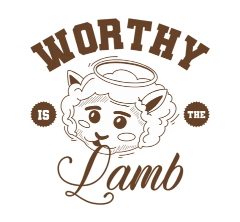 Cute Lamb Illustration Design Template for Whimsical Branding