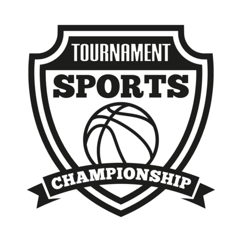 Volleyball Champion Sports Badges Logo Design Template