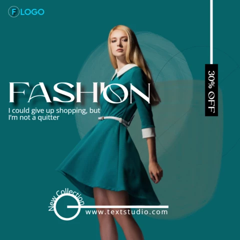 Minimalist Fashion Discount Instagram Post