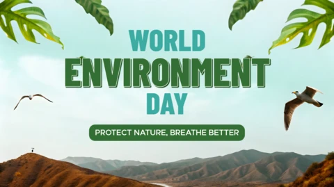 Nature-Inspired Editable Realistic Template for World Environment Day Design