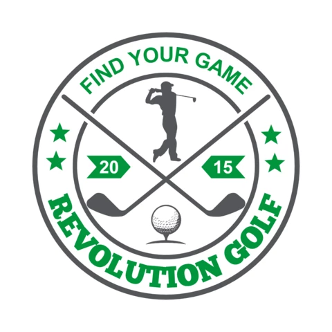 Plantilla de diseño de logotipo de deportes de club de golf