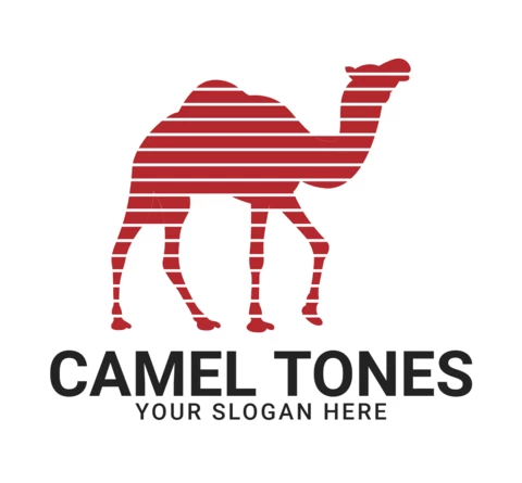 Camel Tones Logo Design Template