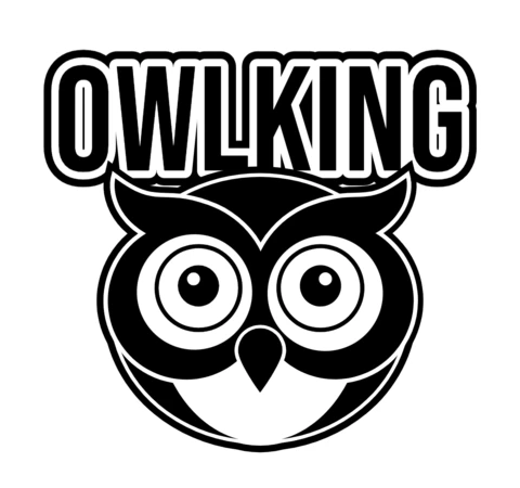 Owl King Logo Design Template