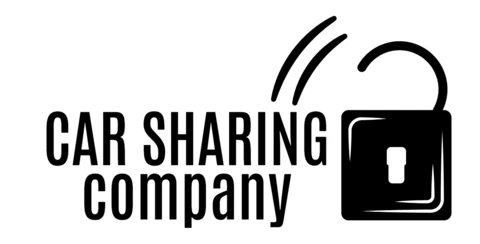 Car Sharing Company Logo Template Design