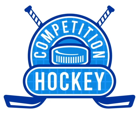 Hockey Competition Logo Design Template