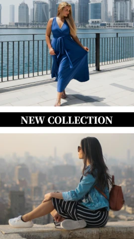 Casual Chic Fashion Instagram Story Post Design Template