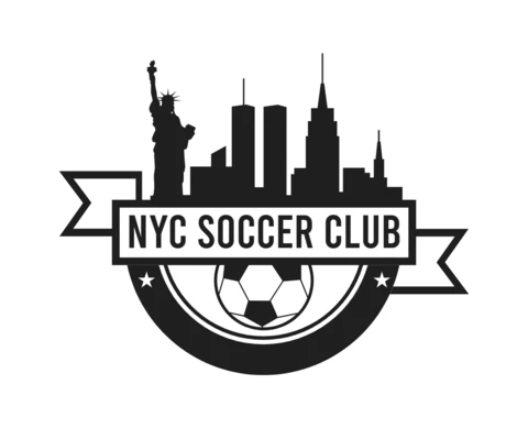 Nyc Soccer Club Championship Sports Logo Design Template