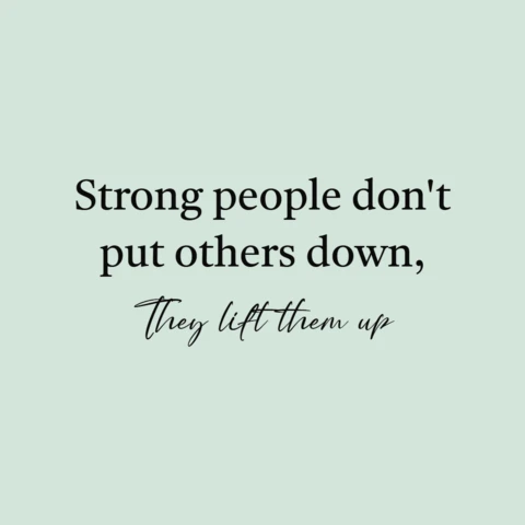 Strength Motivational Quote Instagram Post Design Template