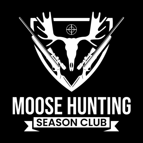 Moose Hunting Club Logo Design Template