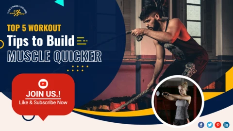 Fitness Body YouTube Channel Thumbnail Post Design Template