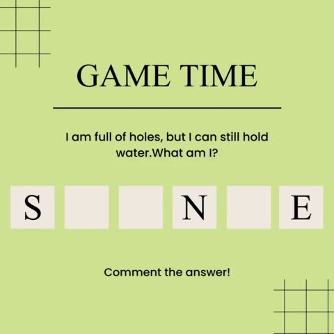 Engaging Riddle Time Instagram Post Design Template