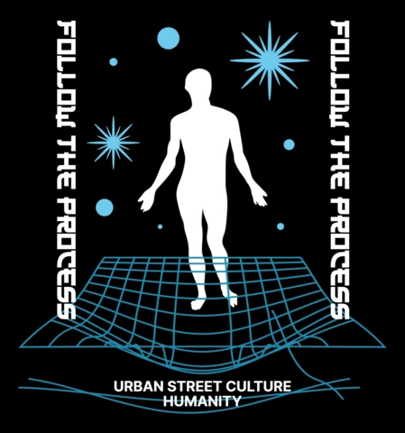 Plantilla de diseño gráfico de cultura urbana para ropa