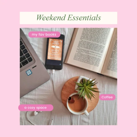 Weekend Essentials Instagram Post Design Template