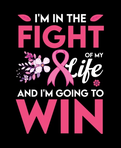 I Am Going to Fight Breast Cancer T-shirt Design Template