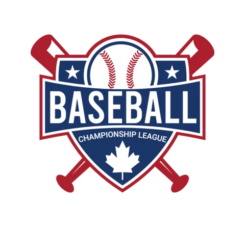 Szablon projektu logo sportowe mistrzostw klubu baseballowego