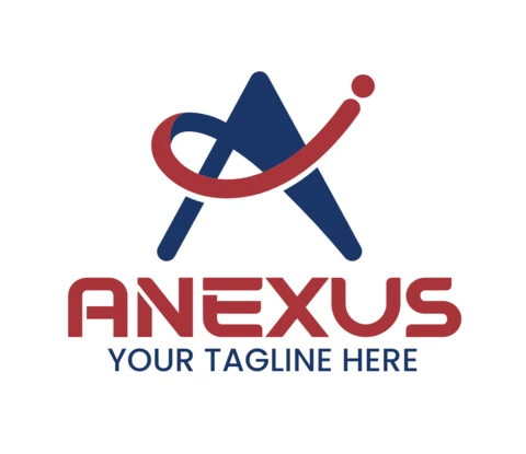Anexus Brief eine moderne stilvolle Logo-Design-Vorlage