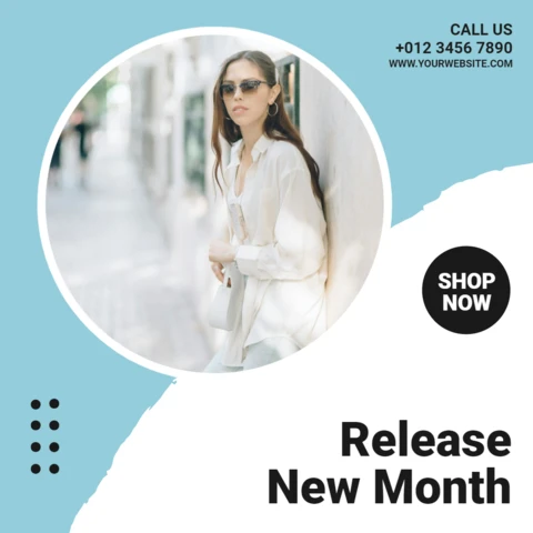 Fashion And Style Sale Instagram Post Design Template